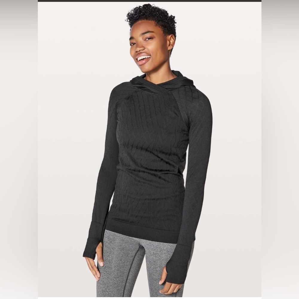Lululemon Rest Less Hoodie
Black / Black (Second Release)